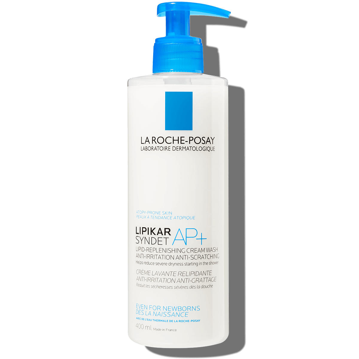 Crema Limpiadora Suave La Roche-Posay Lipikar Syndet AP+ Glicerina Niacinamida 400ml Piel Propensa Eczema