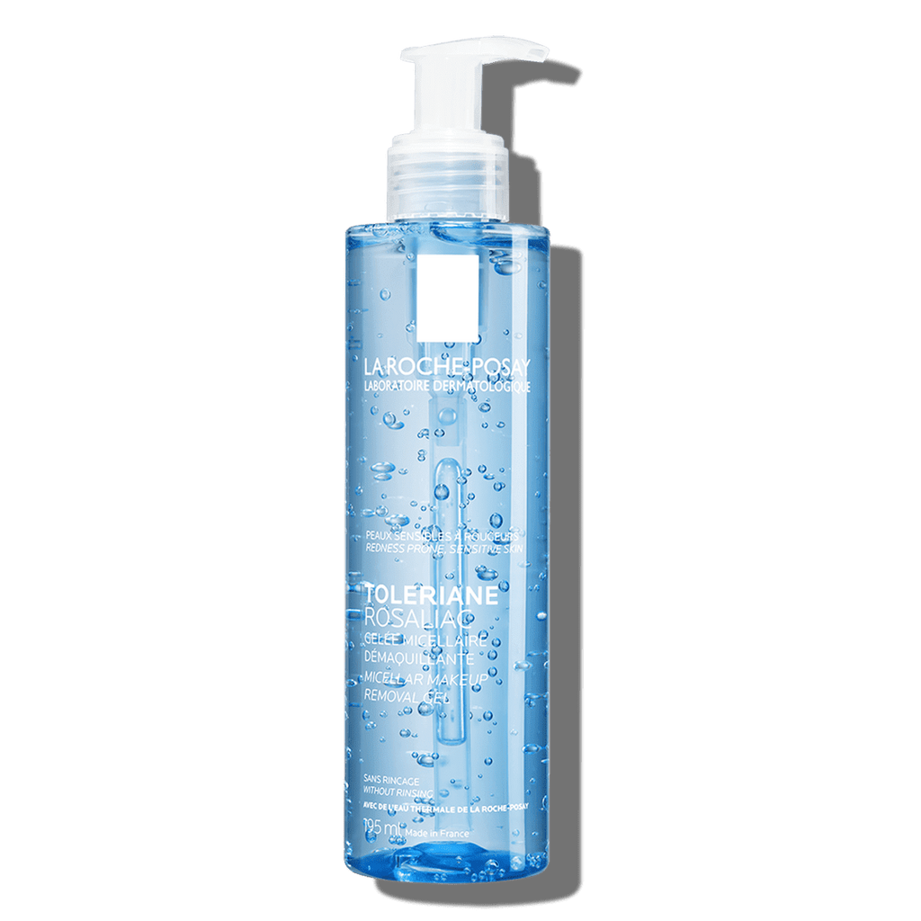 Desmaquillante Micelar Piel Sensible La Roche-Posay Toleriane Rosaliac Gel Ácido Hialurónico 195ml Sin Aclarado