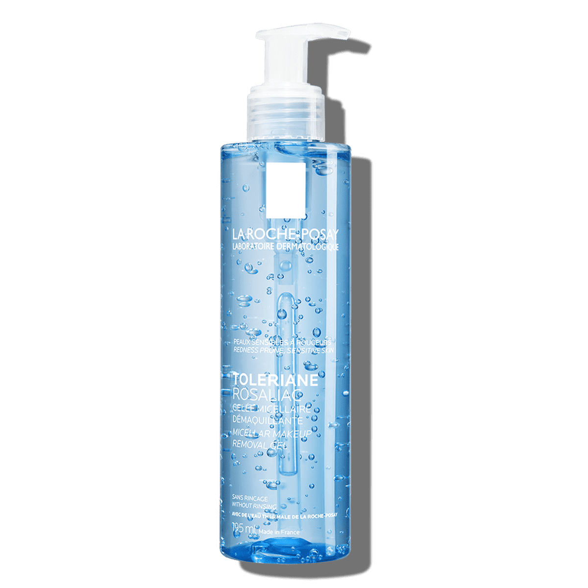 Desmaquillante Micelar Piel Sensible La Roche-Posay Toleriane Rosaliac Gel Ácido Hialurónico 195ml Sin Aclarado