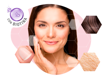 Suplemento Cabello Piel Uñas Santiveri Multivigor 48 Comprimidos Biotina L-Cistina Zinc Vitaminas B
