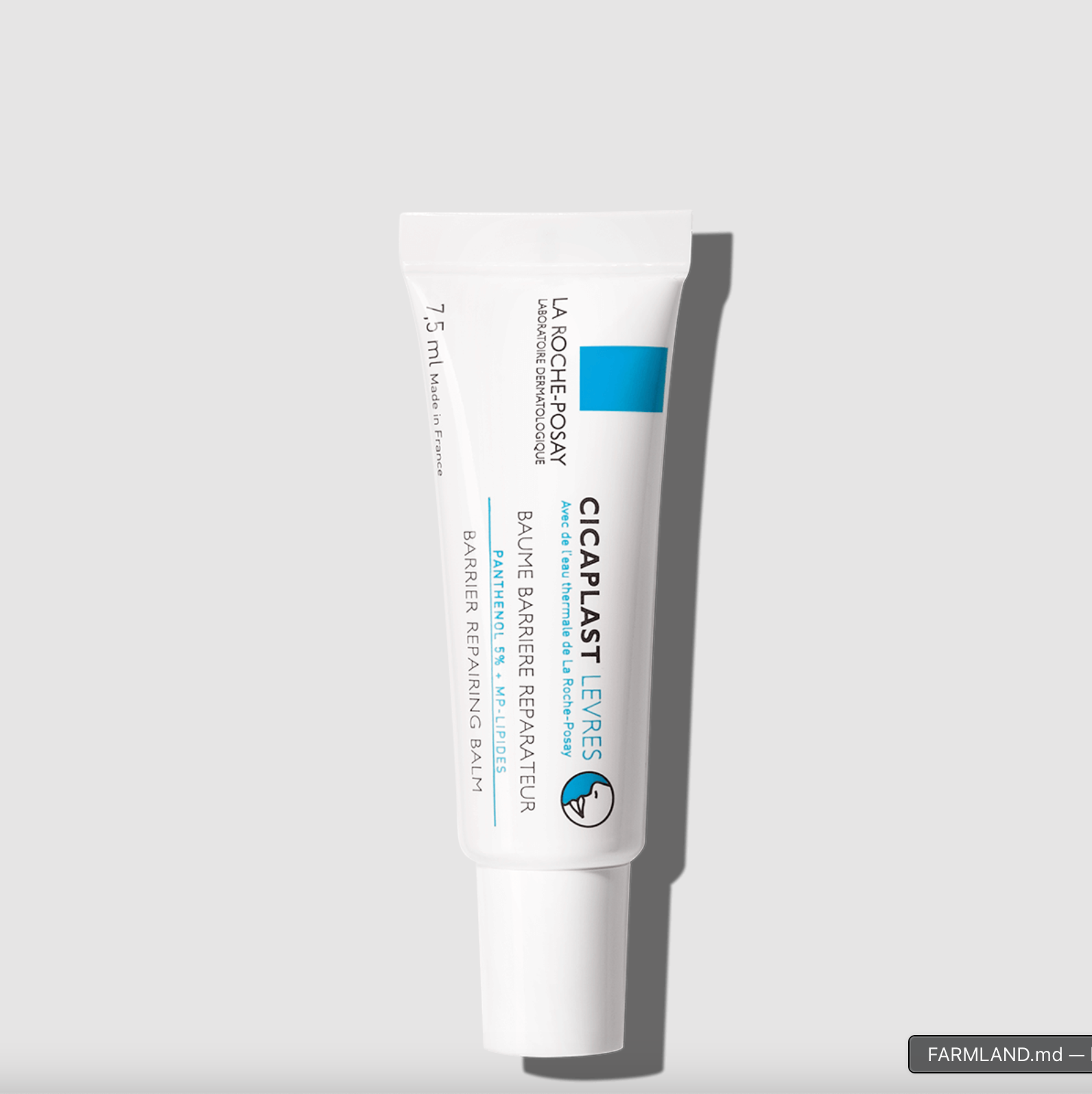 Bálsamo Labial Reparador La Roche-Posay Cicaplast B5 Pantenol Manteca Karité 7.5ml Labios Sensibles
